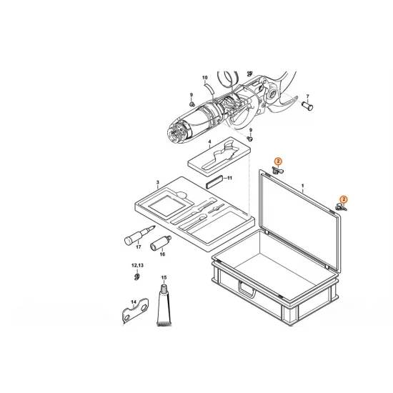 STIHL  Zamknięcie 4861 717 1000